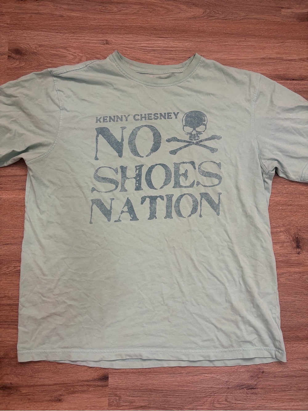 No Shoes Nation Tee - Light Sage